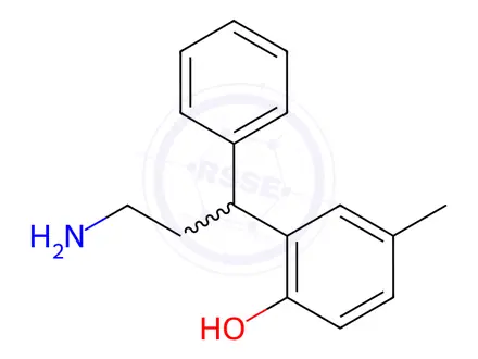 Chemical structure of rac Didesisopropyl Tolterodine