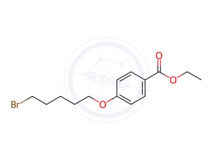 Chemical structure of Ethyl 4-(5-bromopentyloxy)benzoate