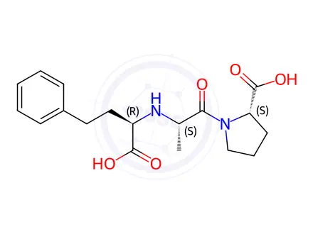 Chemical structure of Enalaprilat Impurity 10