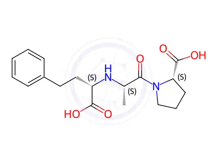 Chemical structure of Enalapril EP Impurity C