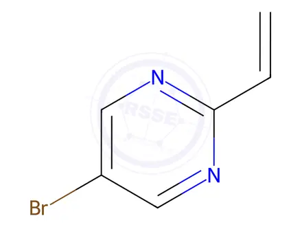 Chemical structure of 5-Bromo-2-vinylpyrimidine