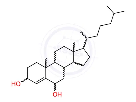 Chemical structure of Cholesterol Impurity 112