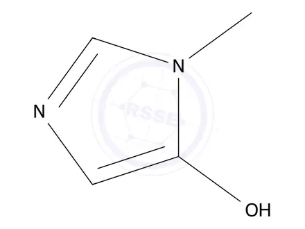Chemical structure of 1-Methyl-1H-imidazol-5-ol