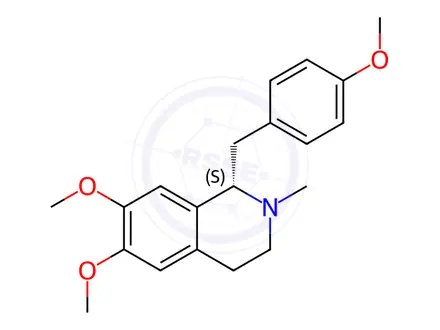 Chemical structure of l-O-Methylarmepavine