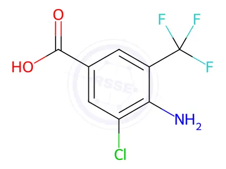 Chemical structure of Mabuterol Impurity 1