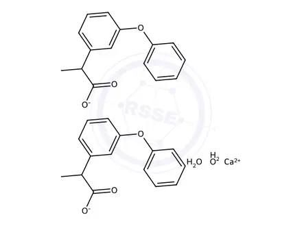 Chemical structure of Fenoprofen Calcium Dihydrate