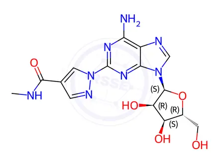 Chemical structure of Regadenoson Impurity 129