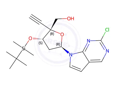 Chemical structure of MK 8527 Impurity 37