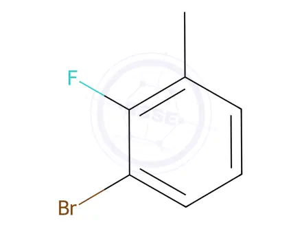 Chemical structure of 3-Bromo-2-fluorotoluene
