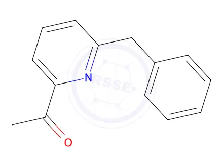 Chemical structure of 1-(6-Benzylpyridin-2-yl)ethanone