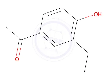 Chemical structure of 1-(3-Ethyl-4-hydroxyphenyl)ethan-1-one