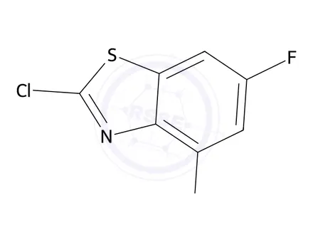 Chemical structure of 2-Chloro-4,6-difluorobenzothiazole