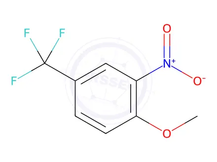 Chemical structure of 4-Methoxy-3-nitrobenzotrifluoride