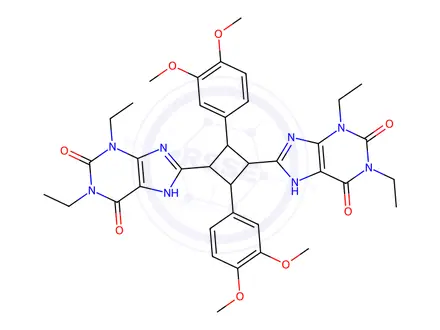 Chemical structure of Istradefylline impurity 35