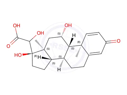 Chemical structure of Prednisolone Impurity 172