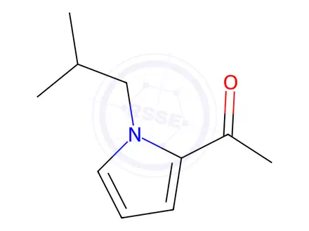Chemical structure of 1-(1-Isobutyl-1H-pyrrol-2-yl)ethanone