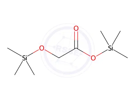 Chemical structure of TRIMETHYLSILYL(TRIMETHYLSILOXY)ACETATE
