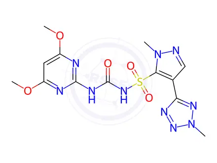 Chemical structure of Azimsulfuron