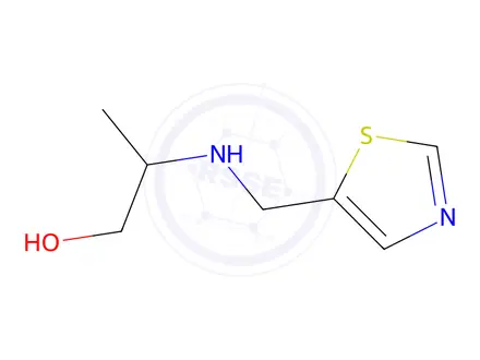 Chemical structure of 2-((Thiazol-5-ylmethyl)amino)propan-1-ol