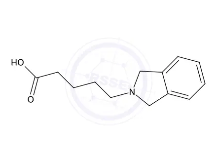 Chemical structure of 5-(Isoindolin-2-yl)pentanoic acid
