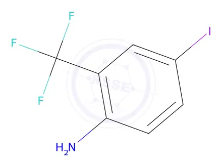 Chemical structure of 2-Amino-5-iodobenzotrifluoride