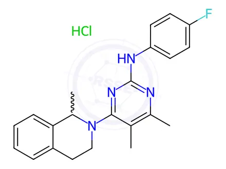 Chemical structure of Revaprazan