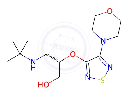 Chemical structure of Timolol EP Impurity B (Timolol USP Related Compound B)
