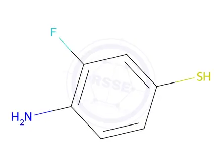 Chemical structure of 2-Fluoro-4-mercaptoaniline