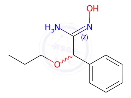 Chemical structure of N1-Hydroxy-2-propoxy-2-phenylacetamidine