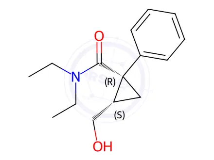 Chemical structure of Milnacipran 3