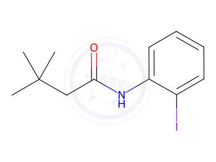 Chemical structure of n-(2-Iodophenyl)-3,3-dimethylbutanamide