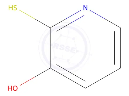 Chemical structure of 2-MERCAPTO-PYRIDIN-3-OL