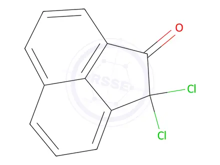 Chemical structure of 2,2-Dichloro-1(2H)-acenaphthylenone
