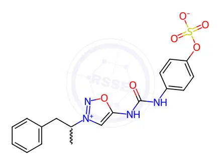 Chemical structure of Mesocarb Hydroxysulfate