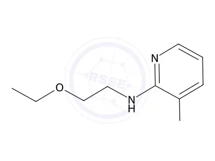 Chemical structure of N-(2-ethoxyethyl)-3-nitropyridin-2-amine