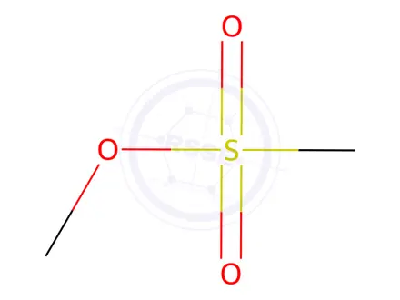 Chemical structure of Methyl methanesulfonate