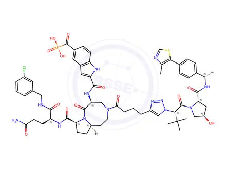 Chemical structure of TTI 101 Impurity 183