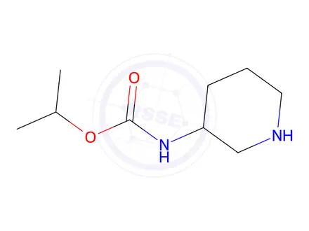 Chemical structure of Isopropyl piperidin-3-ylcarbamate
