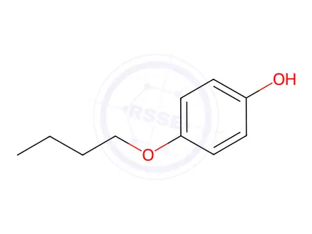 Chemical structure of 4-butoxyphenol