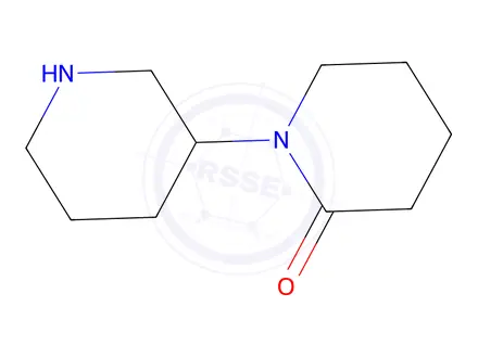 Chemical structure of 1-(Piperidin-3-yl)piperidin-2-one