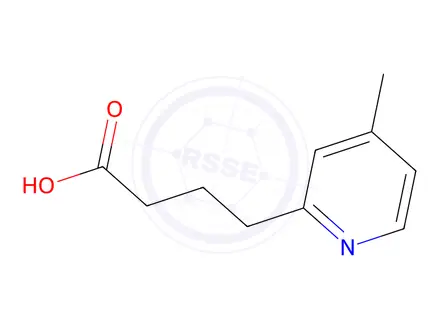 Chemical structure of 4-(4-Methylpyridin-2-yl)butanoic acid