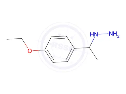 Chemical structure of (1-(4-Ethoxyphenyl)ethyl)hydrazine