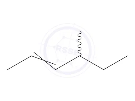 Chemical structure of 4-Methyl-2-hexene