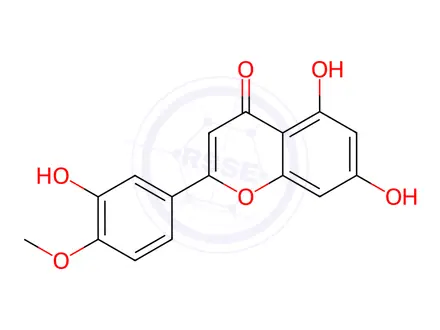 Chemical structure of Diosmetin (Diosmin EP Impurity F)