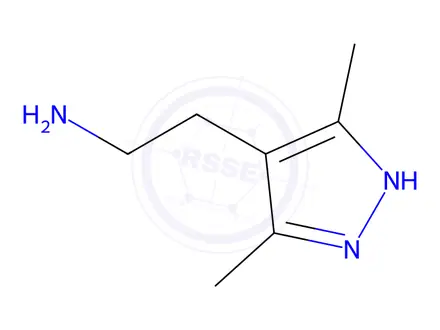 Chemical structure of 2-(3,5-Dimethyl-1h-pyrazol-4-yl)ethan-1-amine