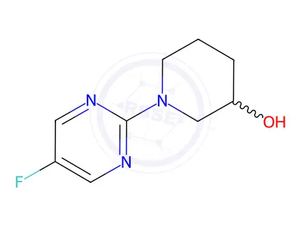 Chemical structure of 1-(5-Fluoropyrimidin-2-yl)piperidin-3-ol