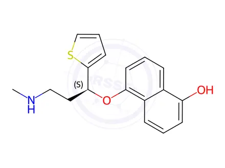 Chemical structure of Duloxetine Hydrochloride Impurity 23