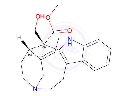 Chemical structure of stemmadenine