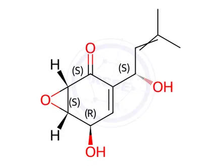 Chemical structure of panepoxydone