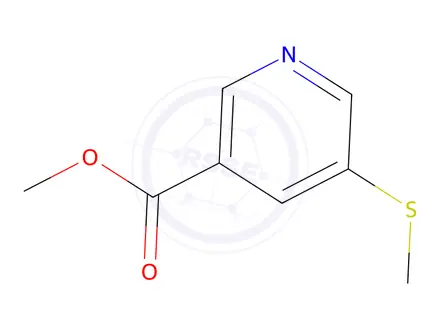 Chemical structure of Methyl 5-(Methylthio)nicotinate